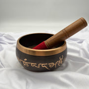 Singing Bowl Black & Gold