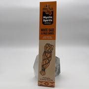 White sage & palo santo handcrafted smudge incense