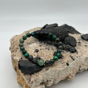 Mens Hidden truth - Prosperity Crystal bracelet - 18cm