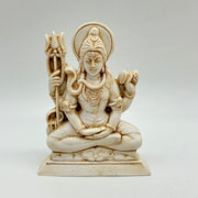 White Shiva Statue