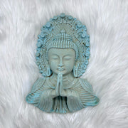 Green Copper House Blessing Praying Hands House Blessings Wall Hanging