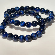 Blue Cat’s Eye Genuine Gemstone Bracelet Bracelets