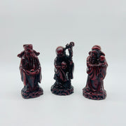 Small Fuk Luk & Sau Red Resin Set (x3)