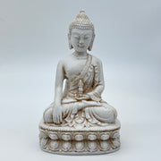 White Indian Buddha Statue Sculptures & Statues