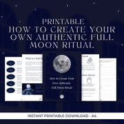 How to Create your Own Authentic Full Moon Ritual Downloads