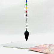Onyx Chakra Pendulums Crystal Pendulums