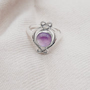 Sterling Silver Amethyst Ring Sterling Silver Rings