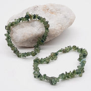 Diopside Chip Crystal Bracelet