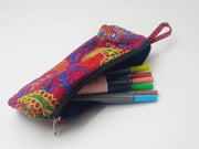 Velvet Pencil Bag - Black
