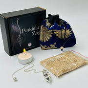 White Metal Grooved Bell Pendulum Kit Pendulum Kit