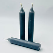 Grey Solid Coloured Ritual Candles Candles
