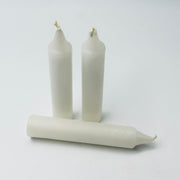 White Solid Coloured Ritual Candles Candles