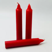 Red Solid Coloured Ritual Candles Candles