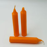 Orange Solid Coloured Ritual Candles