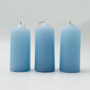 Light Blue Small Altar Solid Colour Candles Candles