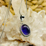 Amethyst Sterling Silver Crystal Pendant Sterling Silver Pendants