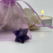 Amethyst Merkaba of Divine Connection Crystals