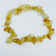 Citrine Chip Crystal Bracelet Crystal Bracelet