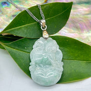 Pig Crystal Jade Carved Zodiac Pendant Pendants