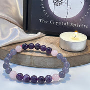 Love Angel Gemstone Bracelet Crystal Bracelet