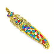 Gold Rainbow Mosaic Buddha Incense Holder Incense Holders