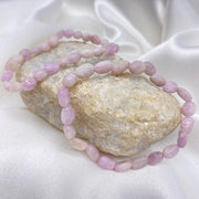 Kunzite Nugget Gemstone Bracelet Crystal Bracelet