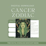 Cancer Zodiac Digital Download