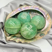 Large Green Fluorite Crystal Sphere Crystal