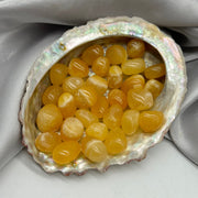 Tumbled Orange Calcite Crystal