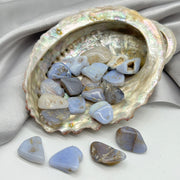 Tumbled Blue Chalcedony Crystal