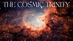 The Cosmic Trinity 🕊🧍‍♂️🌍