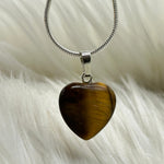 Yellow Tigers Eye Crystal Pendant