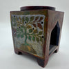 Soapstone Burner - tree of life multicolour