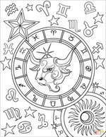 Taurus Adult Colour In