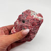 Red Rhodonite From Zimbabwe crystal