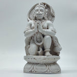 White Hanuman Statue