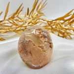 Sakura or  Flower Agate Oval