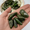 Nephrite Jade Tumbled Crystal - Large