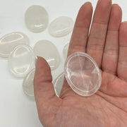 Clear Quartz  Crystal Worry Stone