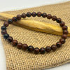 Mahogany Gemstone Bracelet -6mm Bracelets