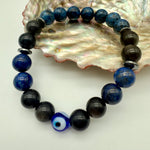 Evil Eye Protect Me Crystal Bracelet 19cm