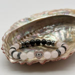I am Grounded and Protected Gemstone Bracelet 16/17cm