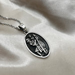 Saint Christopher Sterling Silver Pendant