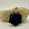 Sodalite Hexagonal Pendant - Inner Wisdom