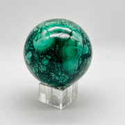 Malachite Crystal Sphere