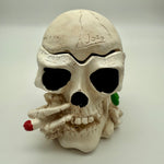 Skull Smoking Small Ashtray
