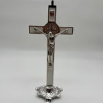 White Metal Crucifix