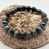 Mens Eagle Eye Skull Crystal Bracelet-19/20cm