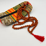 Wood Rudraksha Mala Prayer Beads