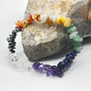 7 Chakra Crystal Chip Bracelet Crystal Bracelet